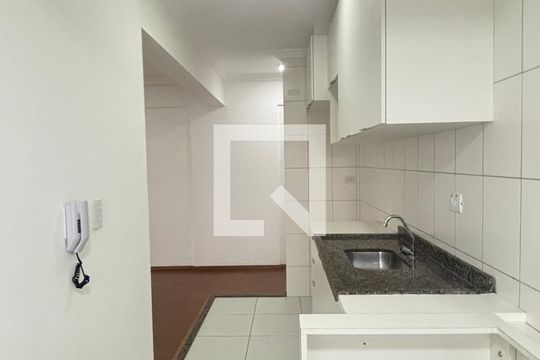 Cozinha de apartamento à venda com 2 quartos, 60m² em Jardim, Santo André