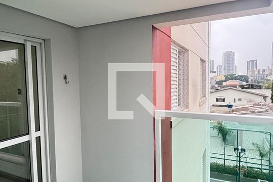 Sala - Sala de Jantar Varanda de apartamento à venda com 2 quartos, 60m² em Jardim, Santo André