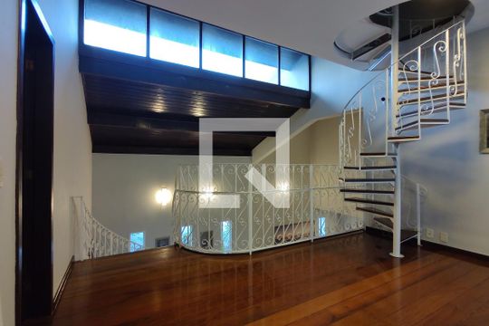Hall social de casa de condomínio à venda com 5 quartos, 424m² em Anil, Rio de Janeiro