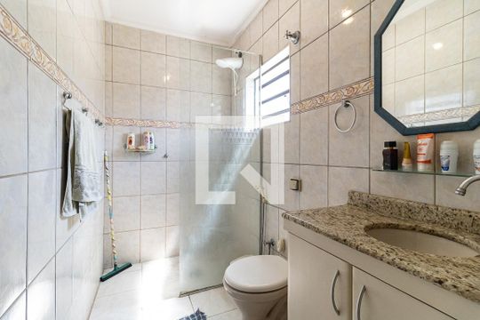 Banheiro da Suíte 1 de casa à venda com 3 quartos, 256m² em Sacomã, São Paulo