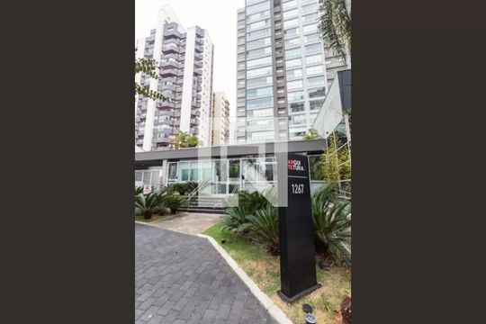 Fachada de apartamento à venda com 1 quarto, 47m² em Moema, São Paulo