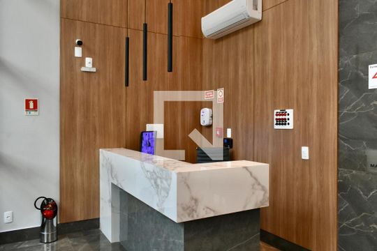 Recepção de kitnet/studio para alugar com 0 quarto, 25m² em Vila da Saúde, São Paulo