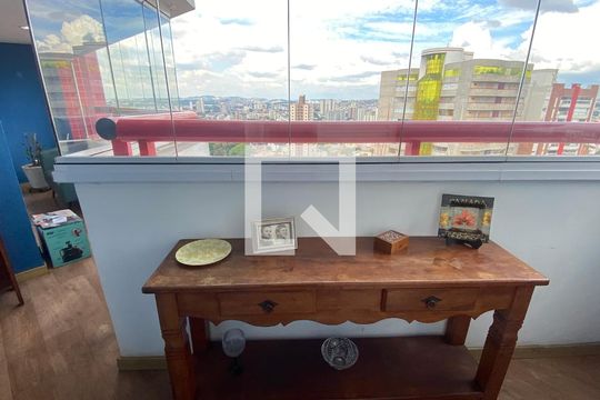 Suite 1 Varanda de apartamento à venda com 3 quartos, 134m² em Vila Assunção, Santo André