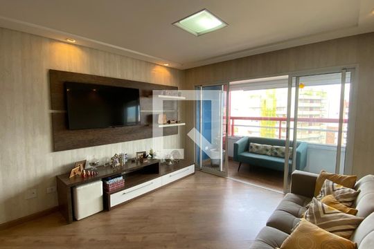 Sala - Sala de Jantar de apartamento à venda com 3 quartos, 134m² em Vila Assunção, Santo André