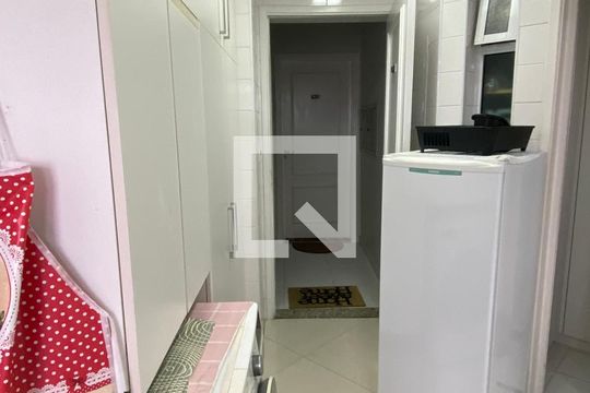 Área de Serviço de apartamento à venda com 3 quartos, 134m² em Vila Assunção, Santo André