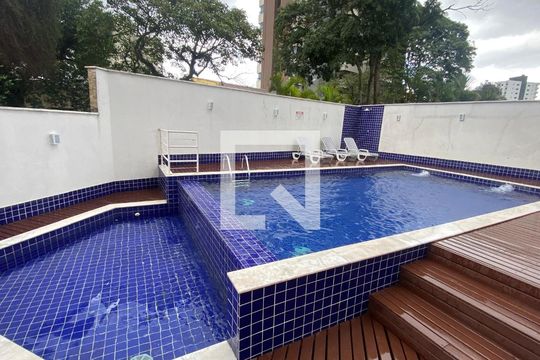 Piscina de apartamento à venda com 3 quartos, 134m² em Vila Assunção, Santo André