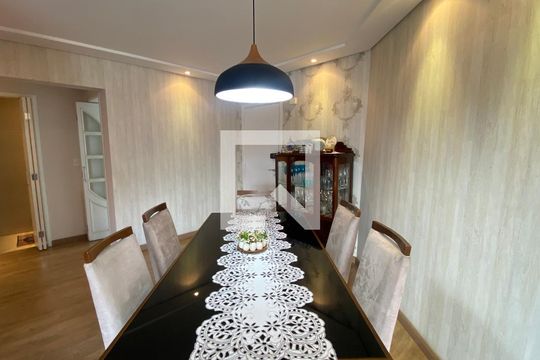 Sala - Sala de Jantar de apartamento à venda com 3 quartos, 134m² em Vila Assunção, Santo André