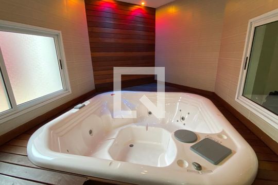 Saúna de apartamento à venda com 3 quartos, 134m² em Vila Assunção, Santo André