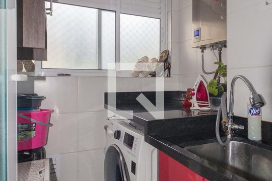 Área de Serviço de apartamento à venda com 3 quartos, 59m² em Belenzinho, São Paulo