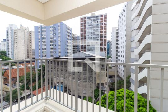 Varanda - Suíte 1 de apartamento à venda com 2 quartos, 74m² em Vila Mariana, São Paulo