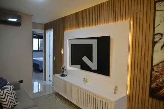 Sala de apartamento à venda com 2 quartos, 117m² em Campestre, Santo André