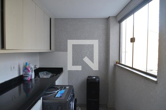 Área de Serviço de apartamento à venda com 2 quartos, 117m² em Campestre, Santo André