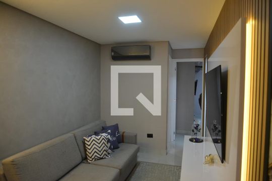 Sala de apartamento à venda com 2 quartos, 117m² em Campestre, Santo André