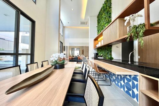 Área comum - Salão de festas de apartamento à venda com 3 quartos, 141m² em Mirandópolis, São Paulo