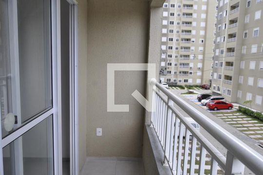 Varanda da Sala de apartamento para alugar com 2 quartos, 58m² em Del Castilho, Rio de Janeiro