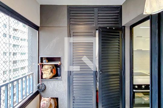 varanda de apartamento para alugar com 2 quartos, 57m² em Brás, São Paulo