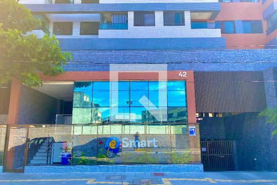 Fachada de apartamento para alugar com 1 quarto, 37m² em Boca do Rio, Salvador