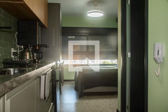 Studio de kitnet/studio para alugar com 1 quarto, 18m² em Vila Clementino, São Paulo
