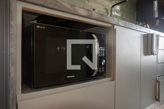 Cozinha de kitnet/studio para alugar com 1 quarto, 18m² em Vila Clementino, São Paulo