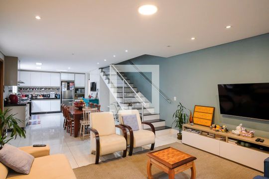 Sala de casa à venda com 4 quartos, 280m² em Vila Mariza, São Bernardo do Campo