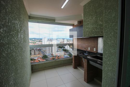Varanda Gourmet de apartamento para alugar com 2 quartos, 66m² em Jardim Goncalves, Sorocaba