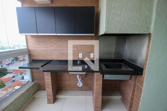 Varanda Gourmet de apartamento para alugar com 2 quartos, 66m² em Jardim Goncalves, Sorocaba