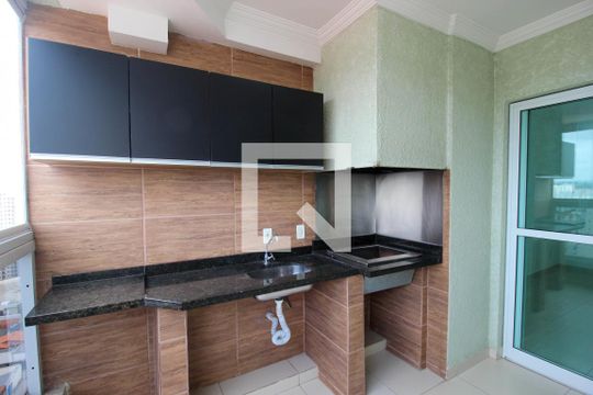 Varanda Gourmet de apartamento para alugar com 2 quartos, 66m² em Jardim Goncalves, Sorocaba