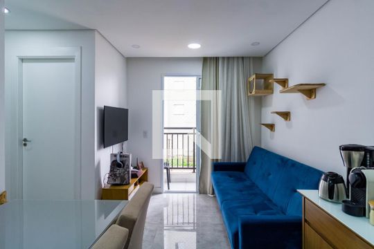 Sala de apartamento à venda com 2 quartos, 42m² em Parque Reboucas, São Paulo