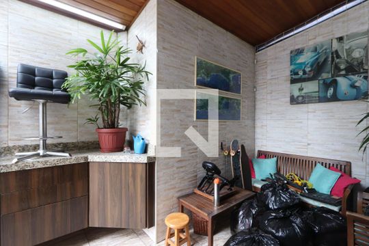 Espaço Gourmet de casa de condomínio à venda com 2 quartos, 86m² em Jardim Guairaca, São Paulo