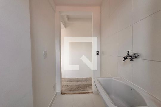 Área de Serviço de apartamento à venda com 2 quartos, 50m² em Campestre, Santo André