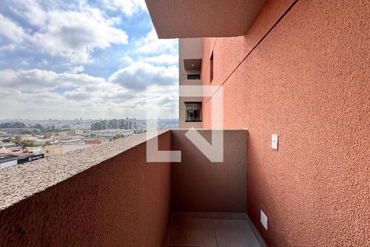 Varanda da Sala de apartamento à venda com 2 quartos, 50m² em Campestre, Santo André