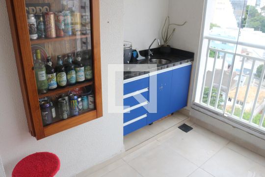 Varanda de apartamento à venda com 2 quartos, 70m² em Centro, São Caetano do Sul