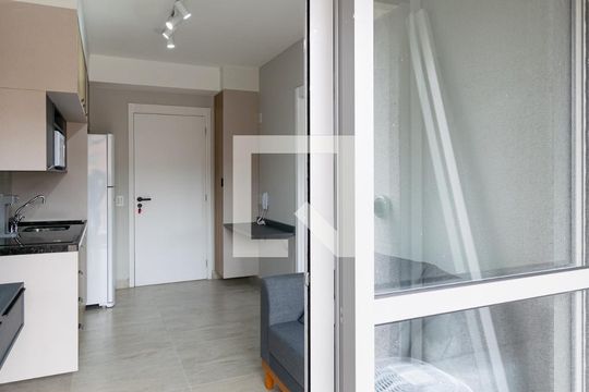 Sacada de apartamento para alugar com 1 quarto, 29m² em Jardim Prudência, São Paulo