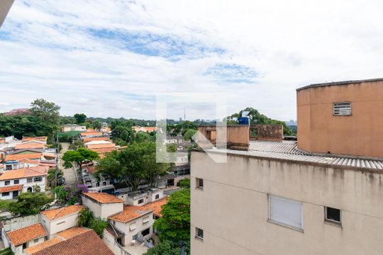 Vista da Suíte de apartamento para alugar com 1 quarto, 29m² em Jardim Prudência, São Paulo