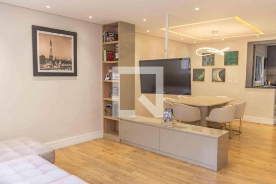 Sala de casa de condomínio para alugar com 3 quartos, 140m² em Sacomã, São Paulo