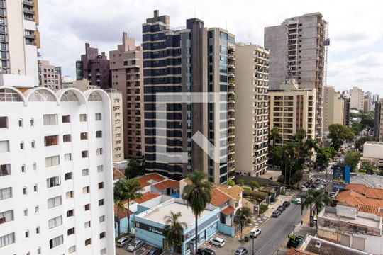 Vista de apartamento para alugar com 1 quarto, 42m² em Cambuí, Campinas