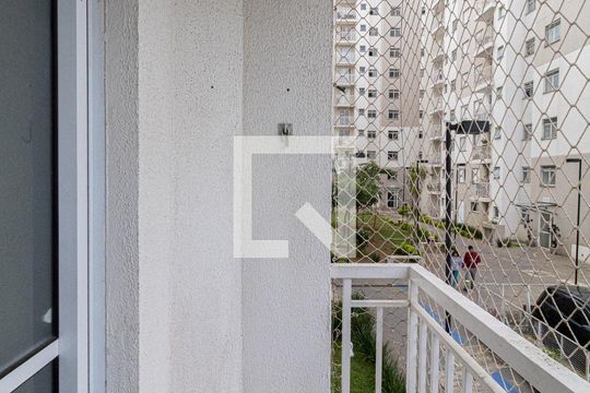 Varanda Sala de apartamento para alugar com 2 quartos, 64m² em Vila Nova Curuca, São Paulo