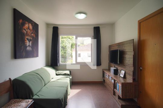 Sala de apartamento à venda com 2 quartos, 53m² em Primavera, Novo Hamburgo