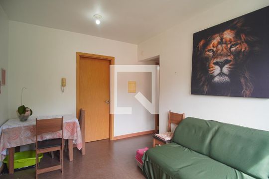 Sala de apartamento à venda com 2 quartos, 53m² em Primavera, Novo Hamburgo