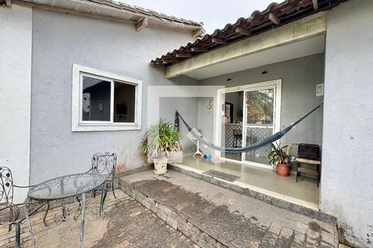 Varanda de casa de condomínio à venda com 2 quartos, 240m² em Vargem Pequena, Rio de Janeiro