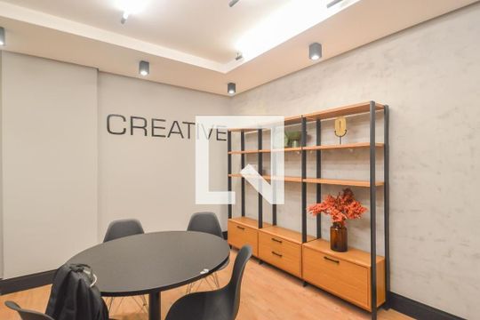 Área comum de kitnet/studio para alugar com 1 quarto, 40m² em Vila Campestre, São Bernardo do Campo