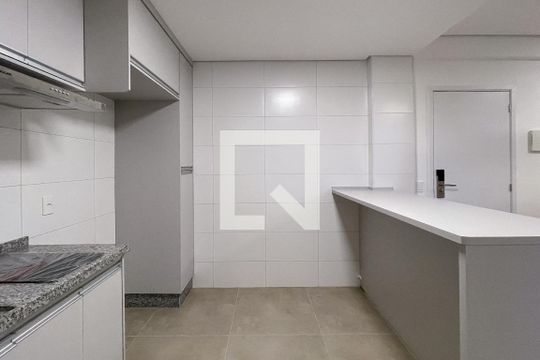 Cozinha de kitnet/studio para alugar com 1 quarto, 40m² em Vila Campestre, São Bernardo do Campo