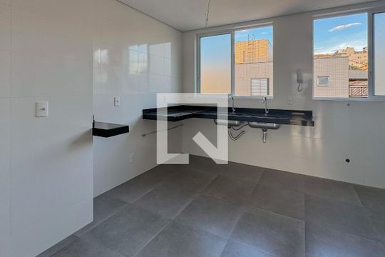Cozinha de apartamento à venda com 4 quartos, 212m² em São Paulo, Belo Horizonte