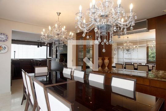 Sala de Jantar de apartamento à venda com 3 quartos, 269m² em Auxiliadora, Porto Alegre