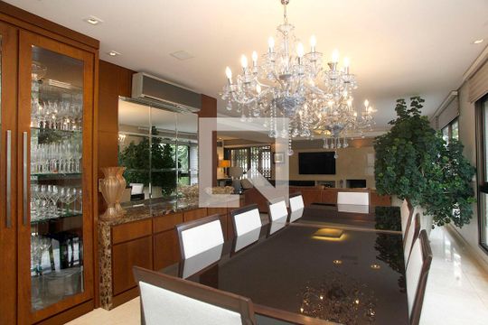 Sala de Jantar de apartamento à venda com 3 quartos, 269m² em Auxiliadora, Porto Alegre
