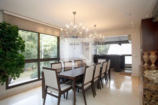 Sala de Jantar de apartamento à venda com 3 quartos, 269m² em Auxiliadora, Porto Alegre