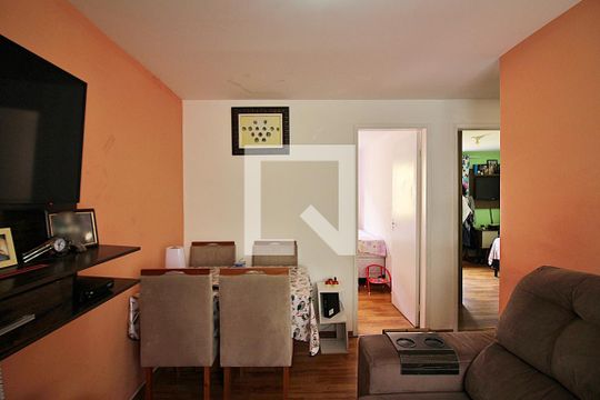Sala  de apartamento à venda com 2 quartos, 52m² em Ferrazópolis, São Bernardo do Campo