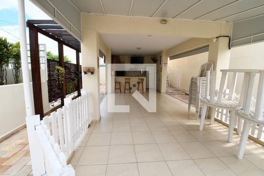 Área comum - Churrasqueira de casa de condomínio para alugar com 3 quartos, 80m² em Parque Imperador, Campinas