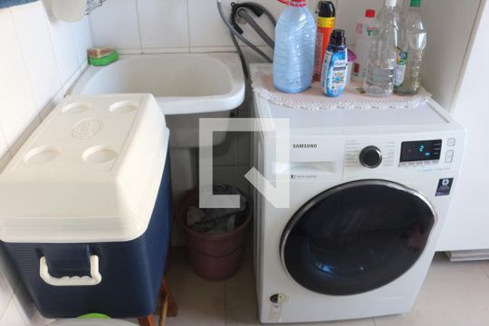 Área de Serviço de apartamento à venda com 3 quartos, 134m² em Fundação, São Caetano do Sul