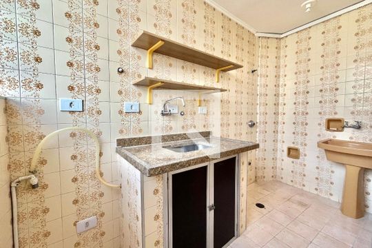 Cozinha de apartamento para alugar com 2 quartos, 50m² em Mirandópolis, São Paulo